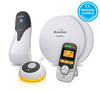 Motorola MBP161 Timer Audio Baby Monitor & BabySense 5 Breathing Monitor Bundle