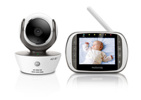 Motorola MBP853 Video Baby Monitor & BabySense 5 Breathing Monitor