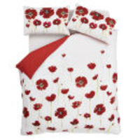 Catherine Lansfield Poppies Bedding Set - Multi