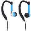 iHip Active Sports Earphones with Mic and Remote - Blue