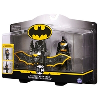 Batman 4" Mega Gear Deluxe Action Figure With Transforming Armor