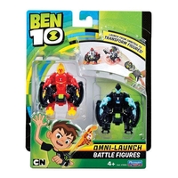 Ben 10 Omni Launch Battle Figures 2-Pack Pk12