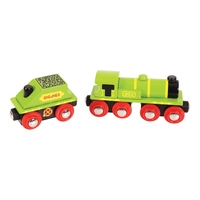 Bigjigs Rail Big Green Engine