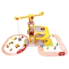 Bigjigs Rail Road & Rail Multi-Level Crane Set