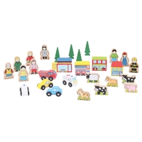 Bigjigs Rail Trackside Accessory Set
