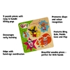 Bing Wooden Pick and Place Puzzle in 6pc