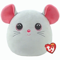 Catnip Mouse Squish-A-Boo 14"