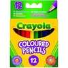 Crayola 12 Half Length Coloured Pencils