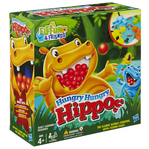 Elefun & Friends Hungry Hungry Hippos Game