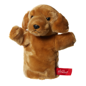 Hamleys Golden Labrador Hand Puppet