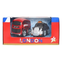 Hamleys London Bus And Taxi Playset