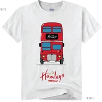 Hamleys T-Shirt Bus 5-6 White
