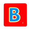 Hamleys Wooden Letter B