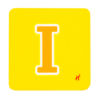 Hamleys Wooden Letter I