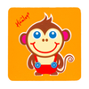 Hamleys Wooden Monkey Plaque