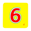 Hamleys Wooden Number 6