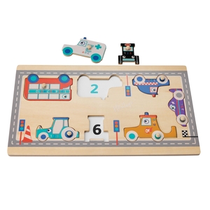 Hamleys Wooden Vehicles Puzzle