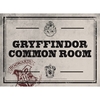 Harry Potter Common Room Small Tin Sign