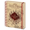 Harry Potter Marauders Map A5 Lined Notebook