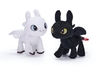 Httyd 18Cm 7" - Toothless And Light Fury