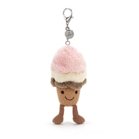 Jellycat Amuseable Ice Cream Bag Charm