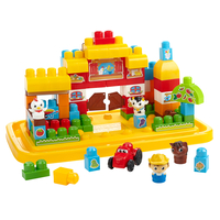 Mega Bloks First Builders Large Tubtown Farm