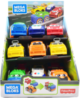 Mega Bloks First Builders Race Car Cdu 12