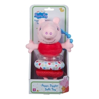 My First Peppa Pig Peppa Jiggler Soft Toy