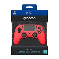 Nacon PS4 Compact Ctrl Red