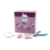 Pink Bead Wrap Bracelet Pippin Kit