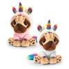 Pugsley Rainbow Onesie - 20 cm