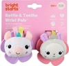 Rattle & Teethe Wrist Pals™ Toy - Unicorn & Llama