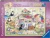 Ravensburger Crazy Cats - Lazy Summer Afternoon 1000 Piece Jigsaw Puzzle