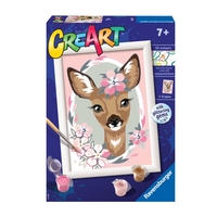 Ravensburger Creart Paint By Numbers - Delightful Deer
