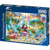 Ravensburger Disney World Map 1000 Piece Puzzle