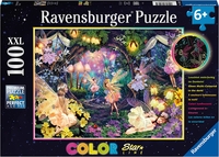 Ravensburger Fairy Garden - Glow In The Dark Xxl 100 Piece Jigsaw Puzzle