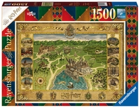Ravensburger Harry Potter Hogwarts Map 1500pc Jigsaw Puzzle