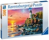 Ravensburger Lighthouse At Sunset 500 Piece Jigsaw Puzzle