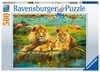 Ravensburger Lions of the Savannah 500pc Jigsaw Puzzle