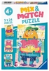 Ravensburger Monsters Mix & Match Jigsaw Puzzle 3x 24 piece