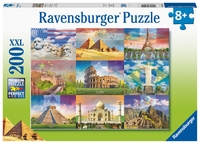 Ravensburger Monuments Of The World Xxl 200 Piece Jigsaw Puzzle