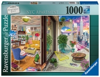 Ravensburger NYC Apartment Vision 1000pc Jigsaw Puzzle