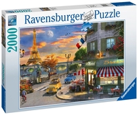 Ravensburger Paris Sunset,  2000 Piece Jigsaw Puzzle
