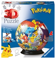 Ravensburger Pokemon,  72pc 3D Jigsaw Puzzle