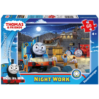 Ravensburger Thomas Night Work 60pc Glow In The Dark Puzzle