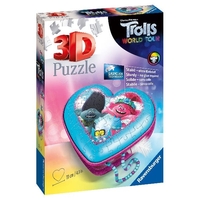 Ravensburger: Trolls 2 World Tour - Heart Shaped 54pc 3D Jig