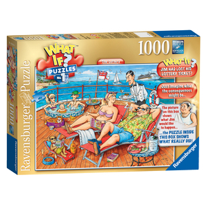 Ravensburger What If? The Lost Lottery Ticket 1000 Pc Puzzle