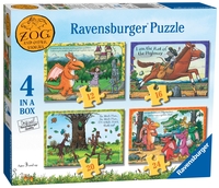Ravensburger Zog & Other Stories 4 In Box (12,  16,  20,  24Pc) Jigsaw Puzzles