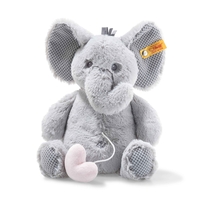 Steiff Soft Cuddly Friends Ellie Elephant Music Box
