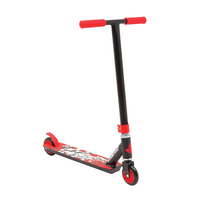 Stunted Red Stunt Scooter